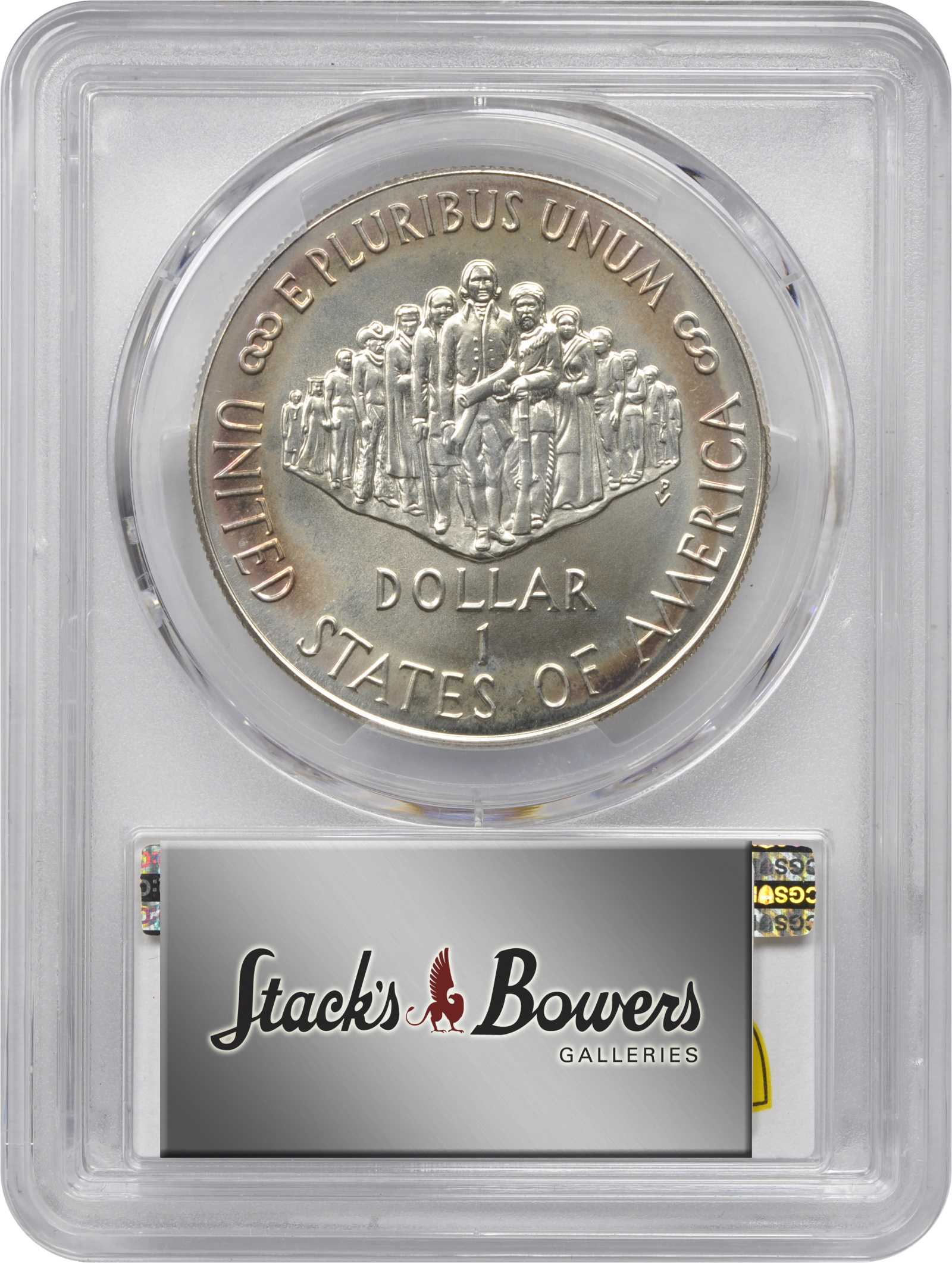 1987-P S$1 Constitution Bicentennial MS68 thumbnail 4