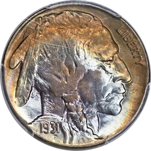 image for: 1931-S 5C MS67 PCGS....