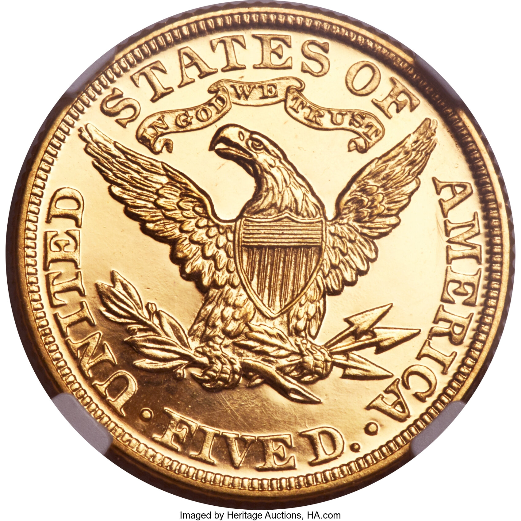 image for: 1905 $5 PR65 Ultra Cameo NGC....