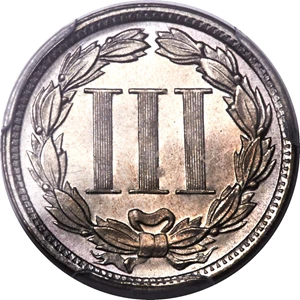 image for: 1886 3CN PR68 PCGS Secure....