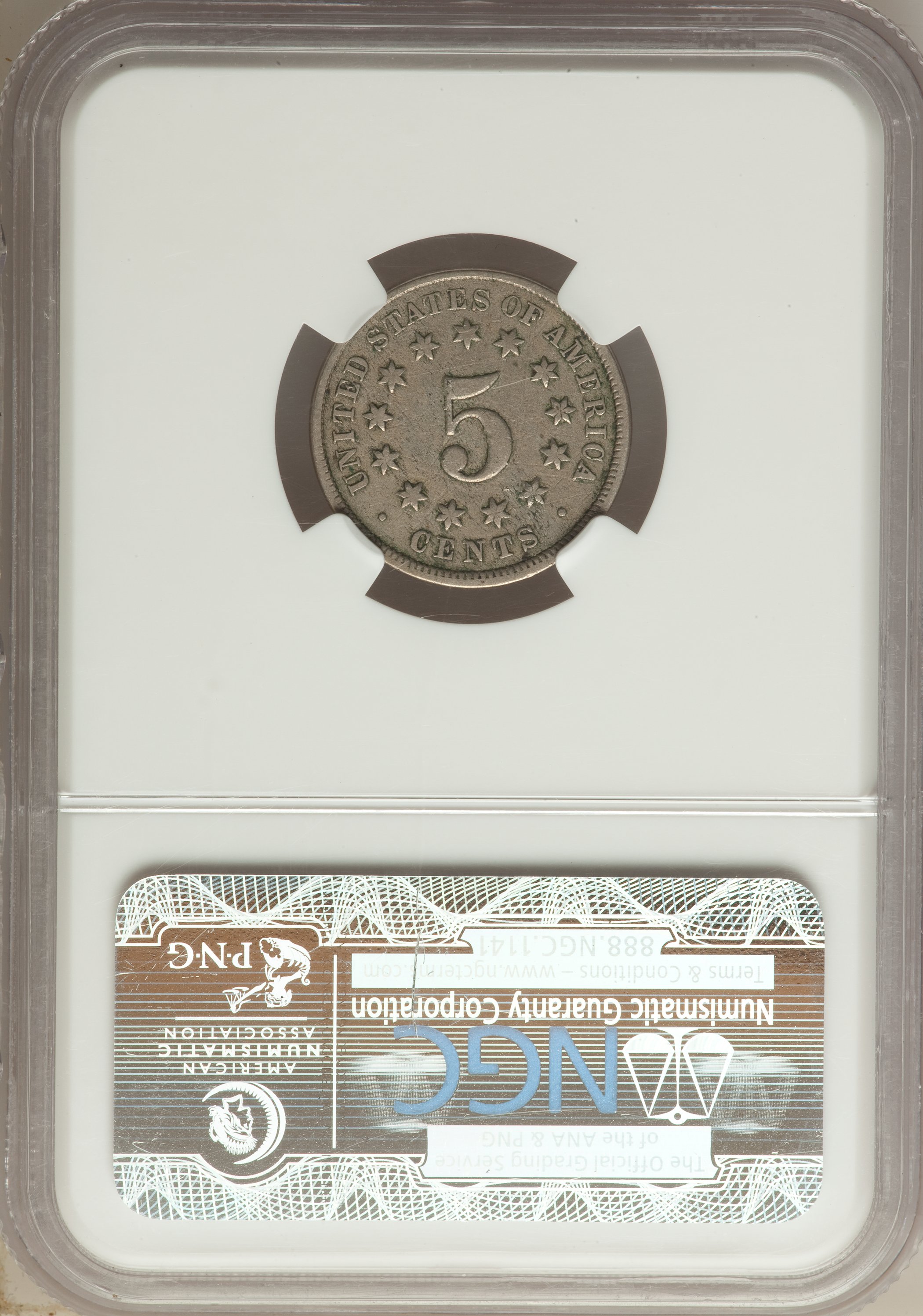 1876 5c F12 thumbnail 4