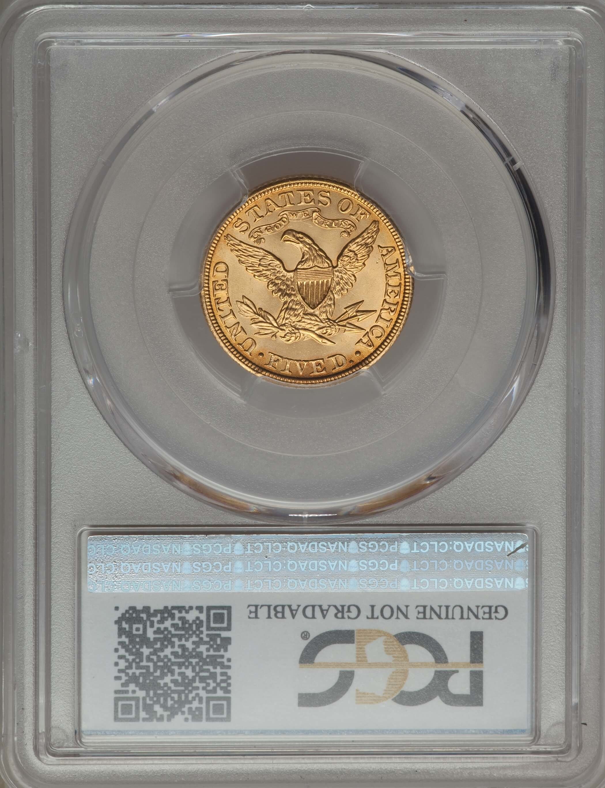 1908 $5  Liberty G4 thumbnail 21