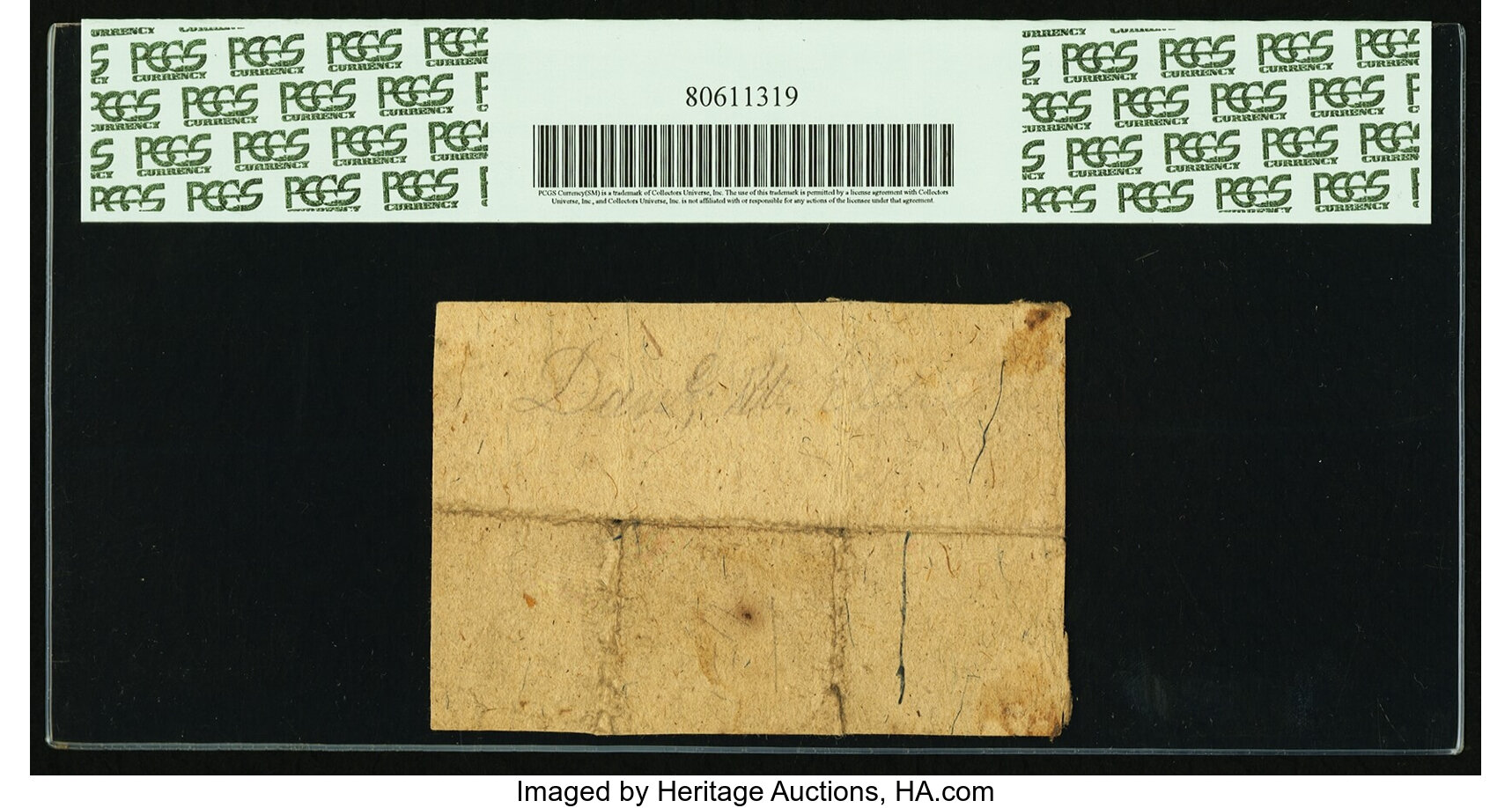 image for: Virginia October 7, 1776 $5 PCGS Apparent Very Fine 25....