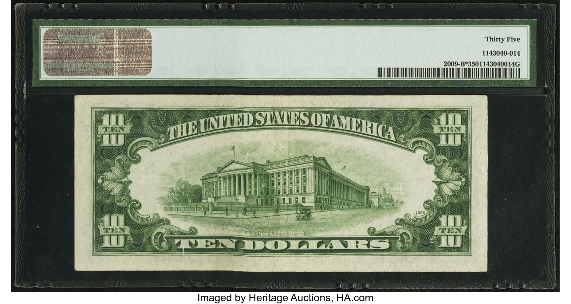 image for: Fr. 2009-B* $10 1934D Federal Reserve Note. PMG Choice Very Fine 35....