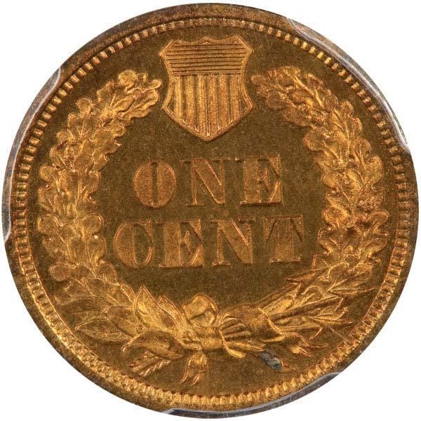 image for: 1C 1867  PCGS PR65RD CAM