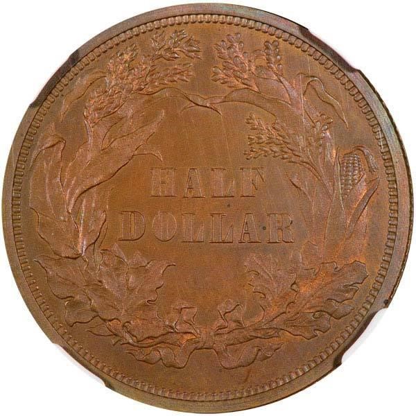 image for: 50C 1859 J-238 NGC PR63BN CAC