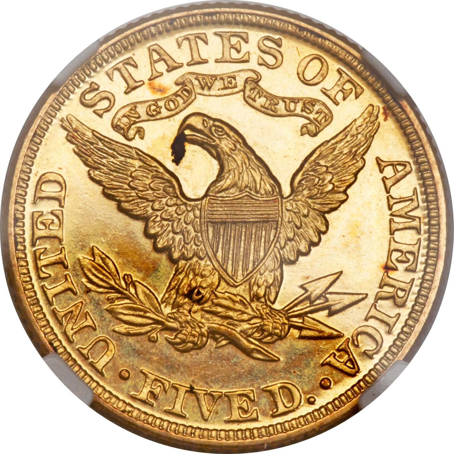 image for: 1905 $5 PR63 Cameo NGC....