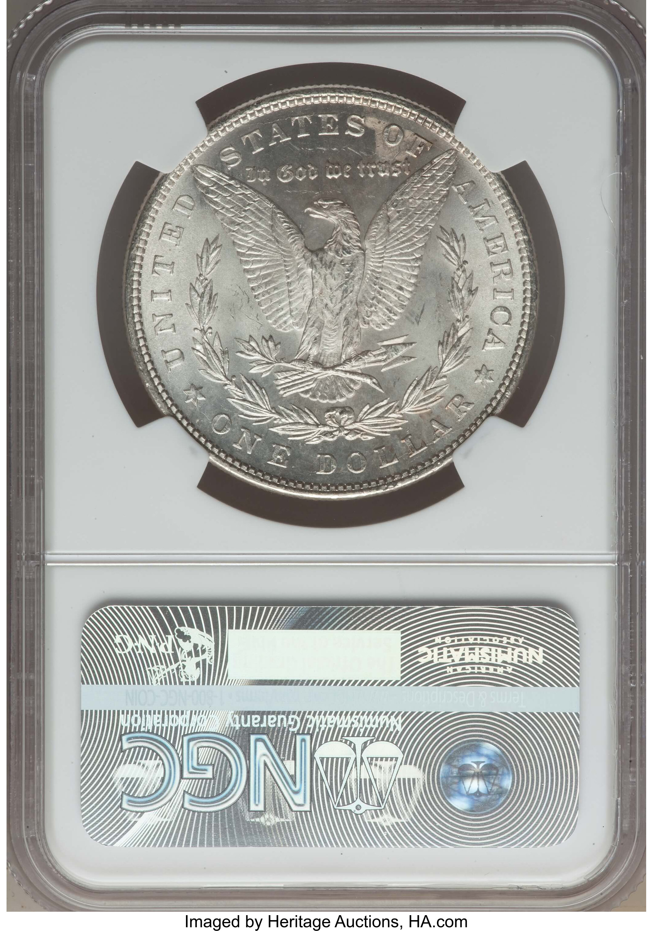 image for: 1878 7TF $1 Short Leaf, VAM-203, MS64 NGC. TOP-100. NGC Census: (0/0). PCGS Population: (0/0)....