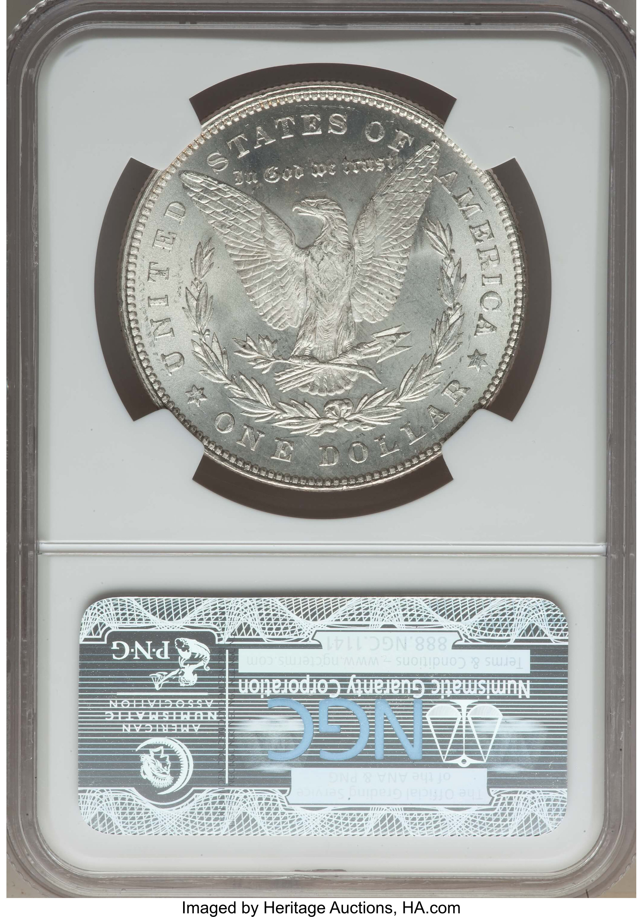 1878 7TF $1  Reverse of 1878, Doubled Stars, VAM-82 MS63 CAC thumbnail 8
