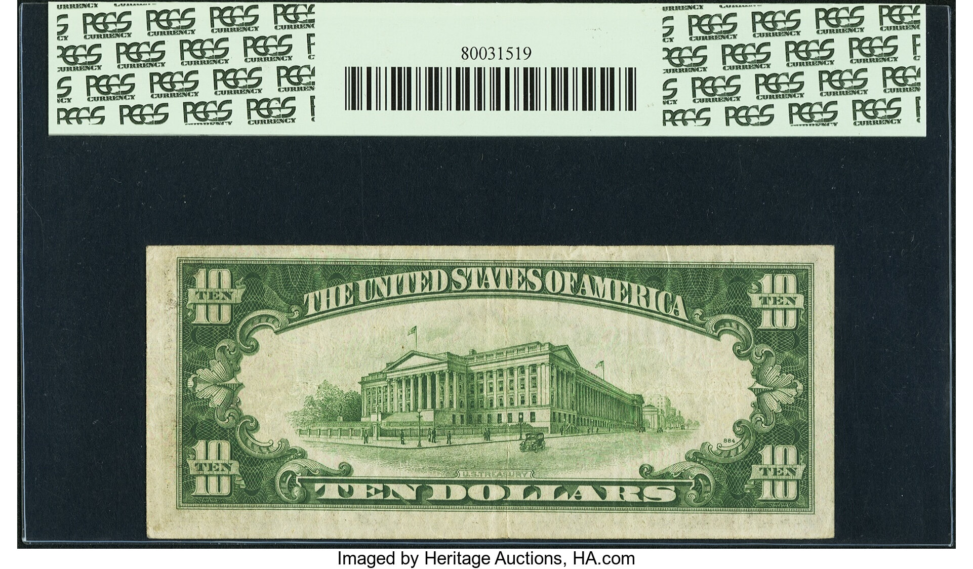 image for: Fr. 2006-L* $10 1934A Federal Reserve Star Note. PCGS Very Fine 25PPQ....