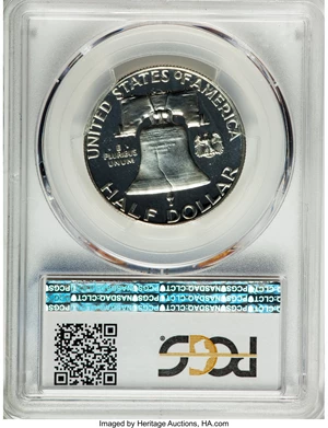 image for: 1958 50C PR69 Cameo PCGS....