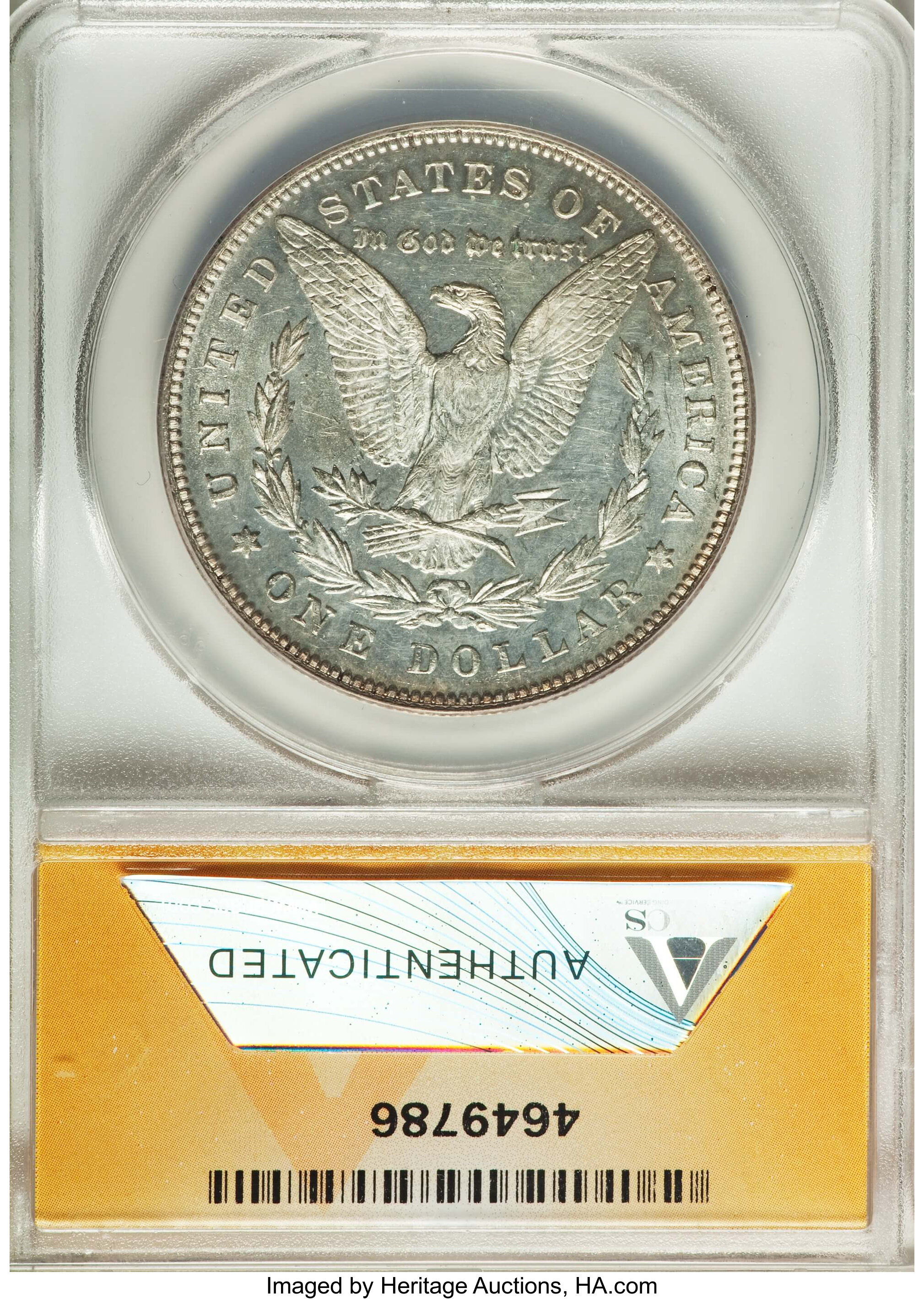 1878 7/8TF $1  Strong MS DMPL MS61 DMPL thumbnail 4