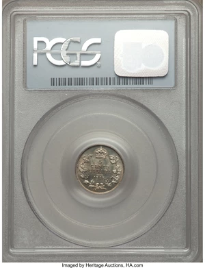 image for: George V 5 Cents 1918 MS63 PCGS