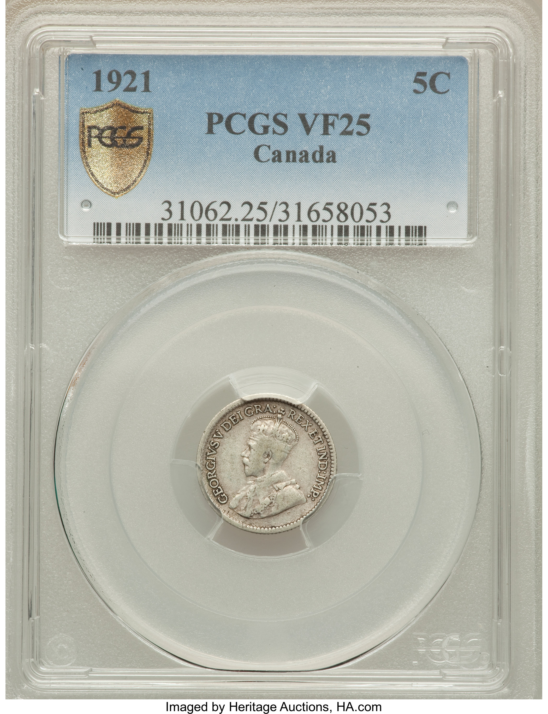 1921 5c VF25 thumbnail 6