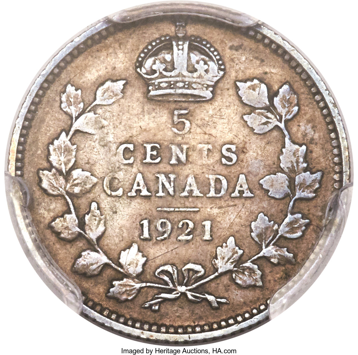 1921 5c VF35 thumbnail 4