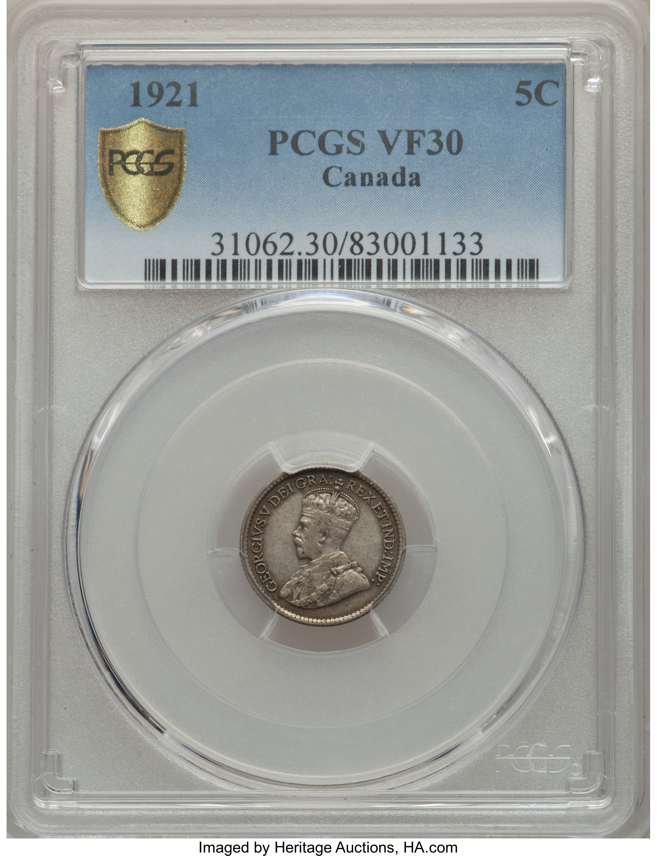 1921 5c VF30 thumbnail 14