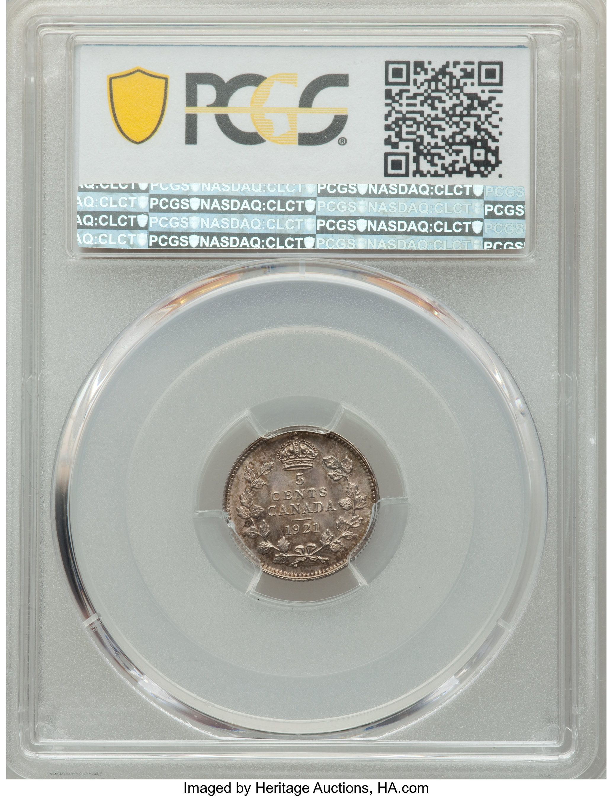 1921 5c MS64 thumbnail 3