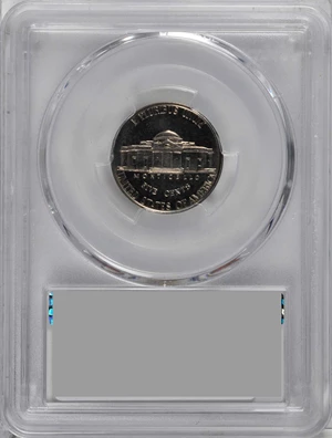 image for: 1940 Jefferson Nickel. Reverse of 1940. Proof-65 Cameo (PCGS). Secure Holder.
