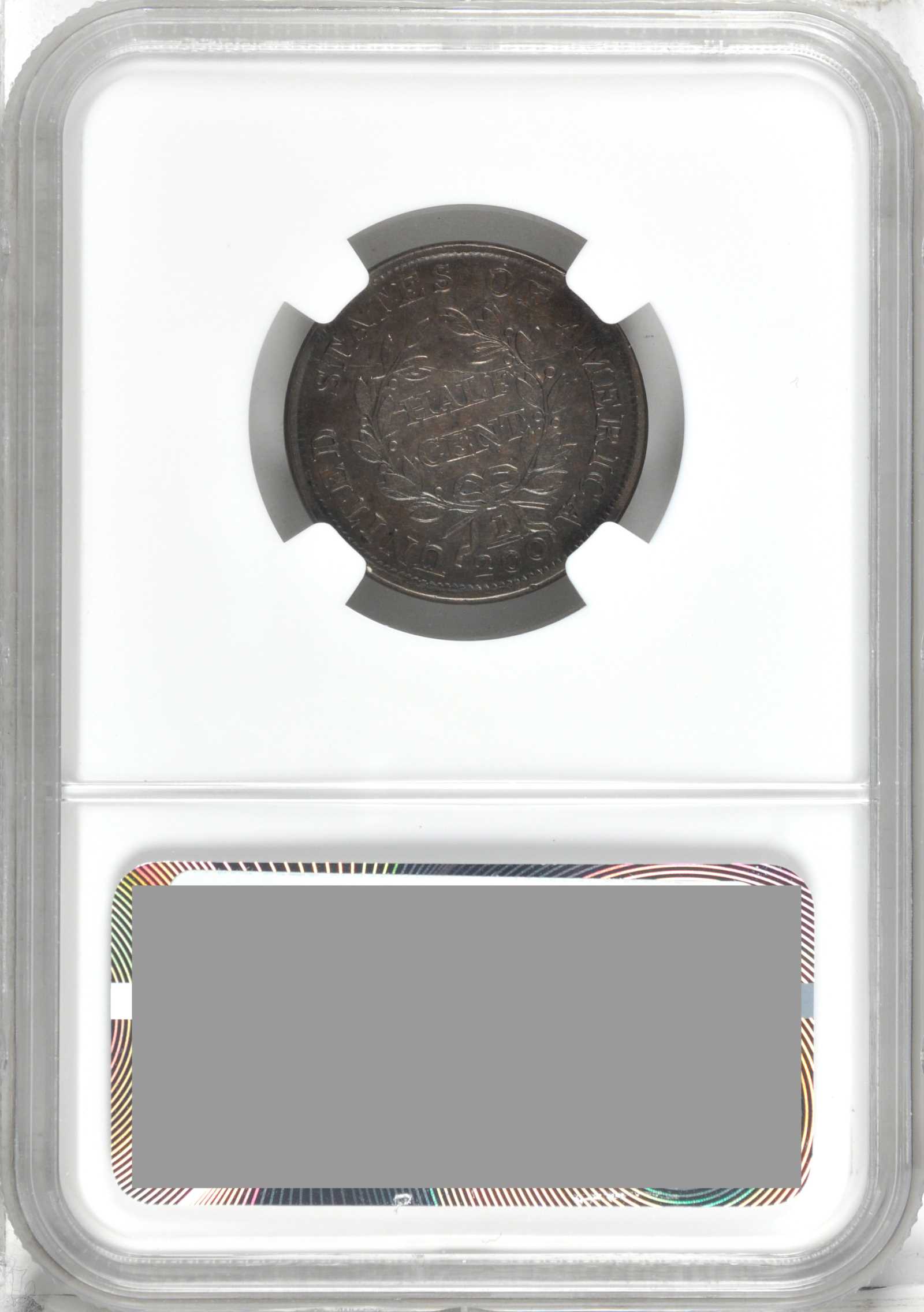 1803 1/2c C-1 MS BN AG3 BN CAC thumbnail 22