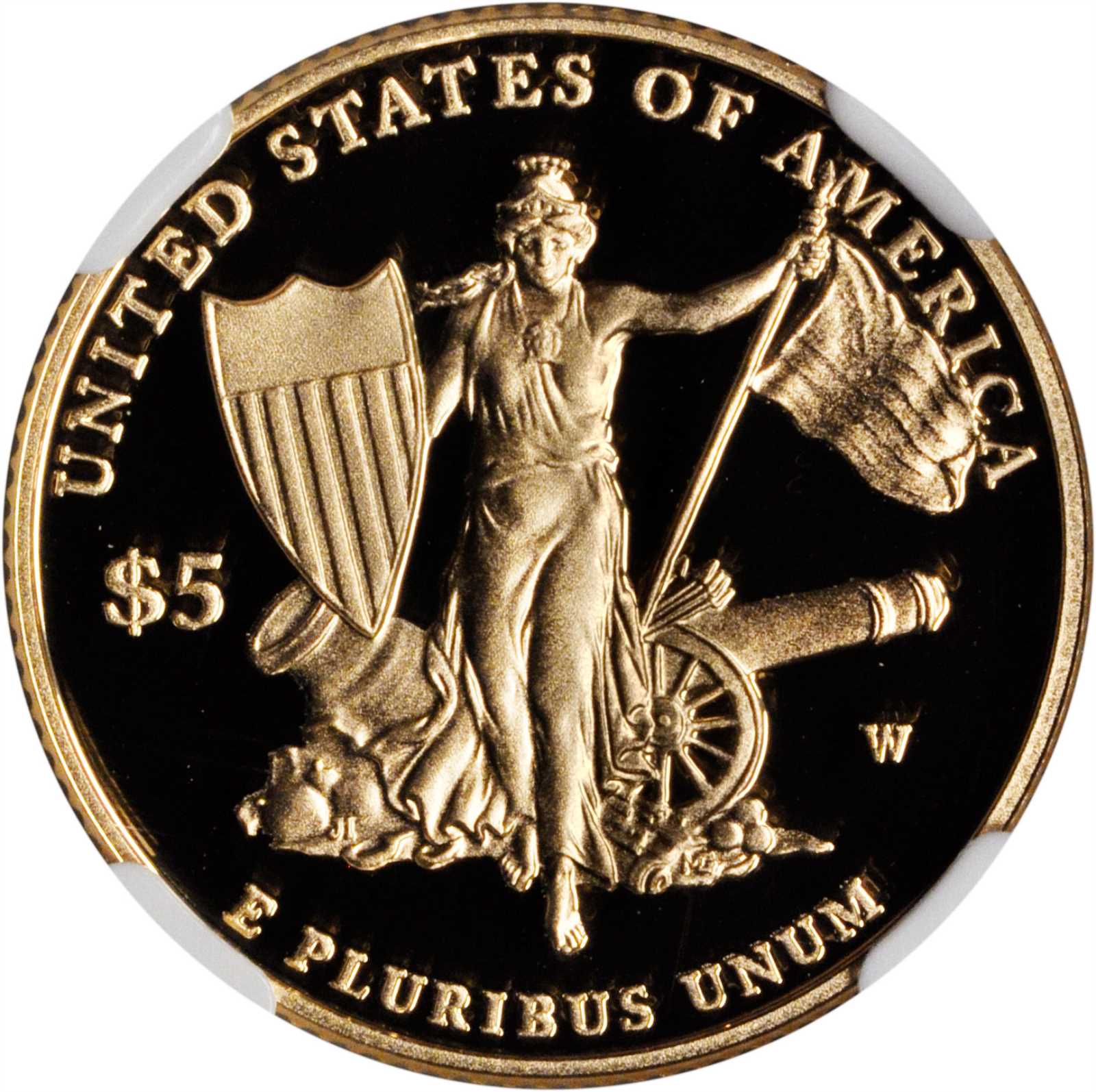 image for: 2011-W Medal of Honor Gold $5. Proof-70 Ultra Cameo (NGC).