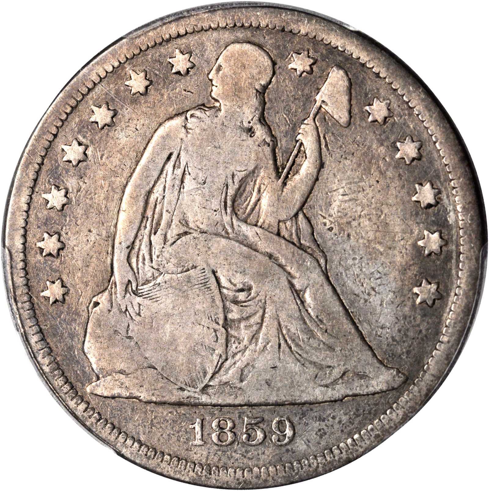 1859-S $1 AG3 thumbnail 10