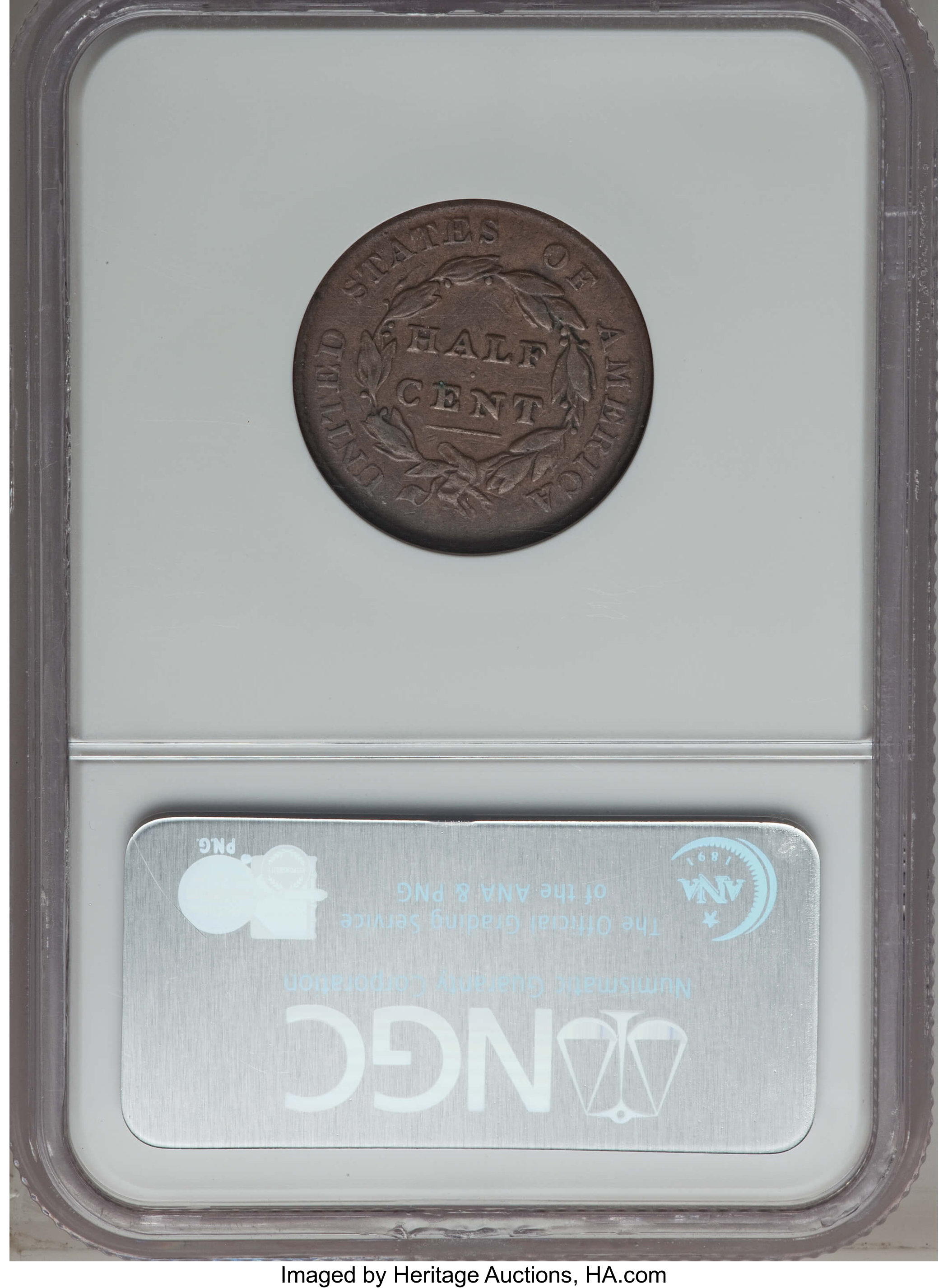 1825 1/2c C-2 MS BN VF35 BN thumbnail 15