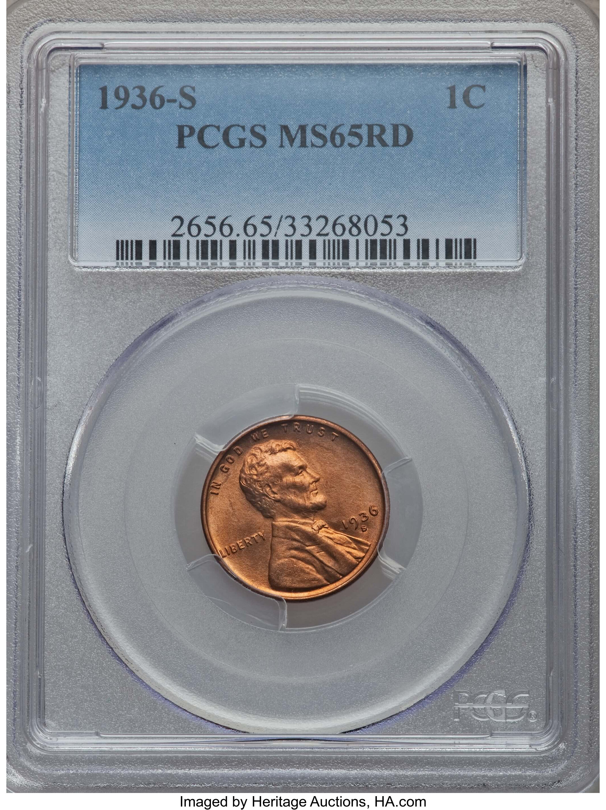 1936-S 1c MS RD MS65 RD thumbnail 16