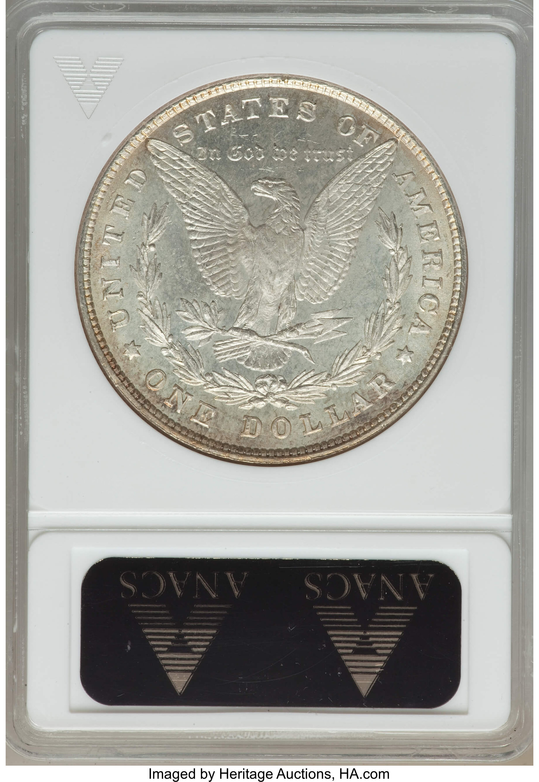 1878 8TF $1  Doubled Date, VAM-20 AU53 CAC thumbnail 6