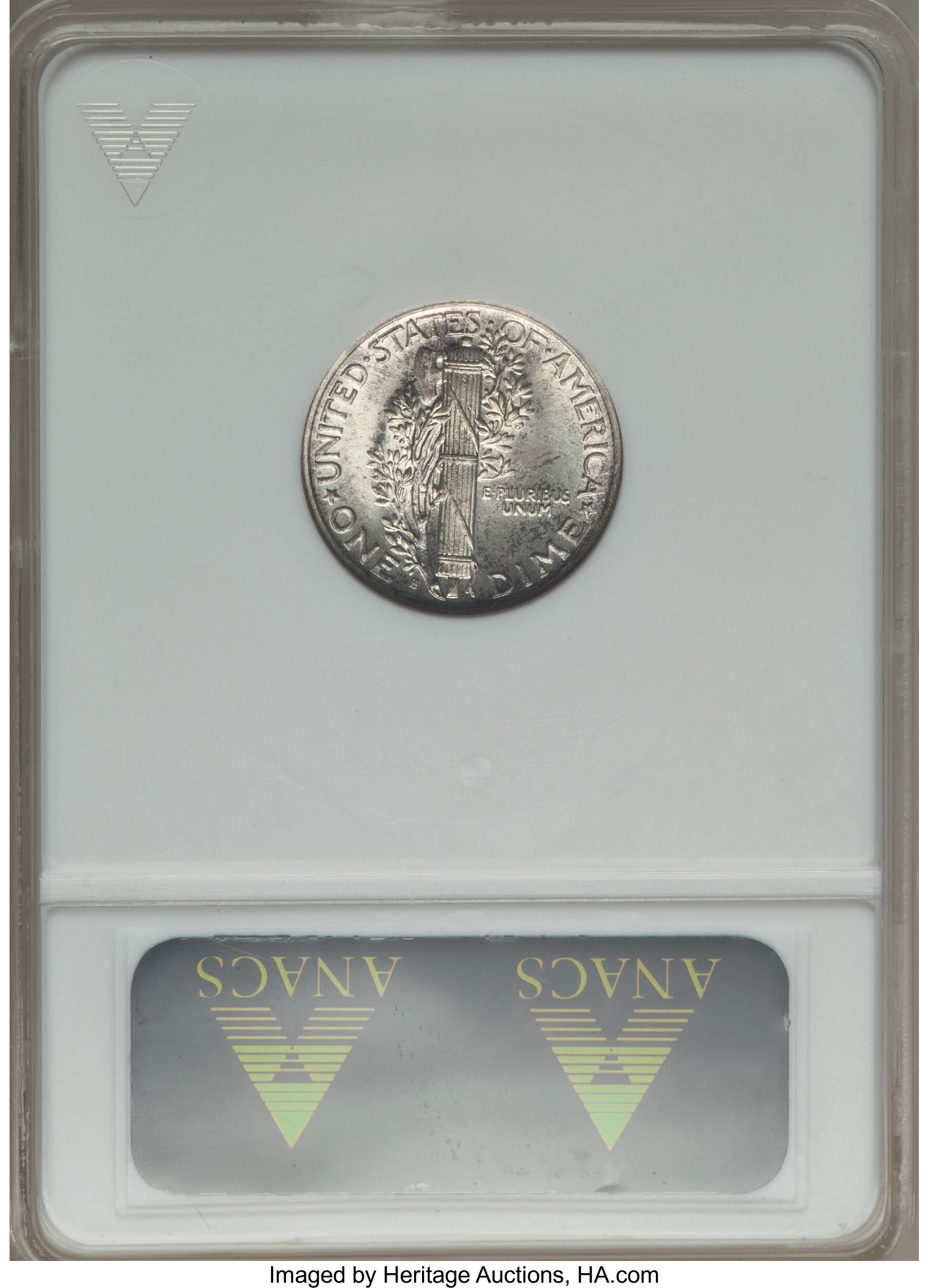 1945-S 10c Micro S MS FB MS61 FB thumbnail 10