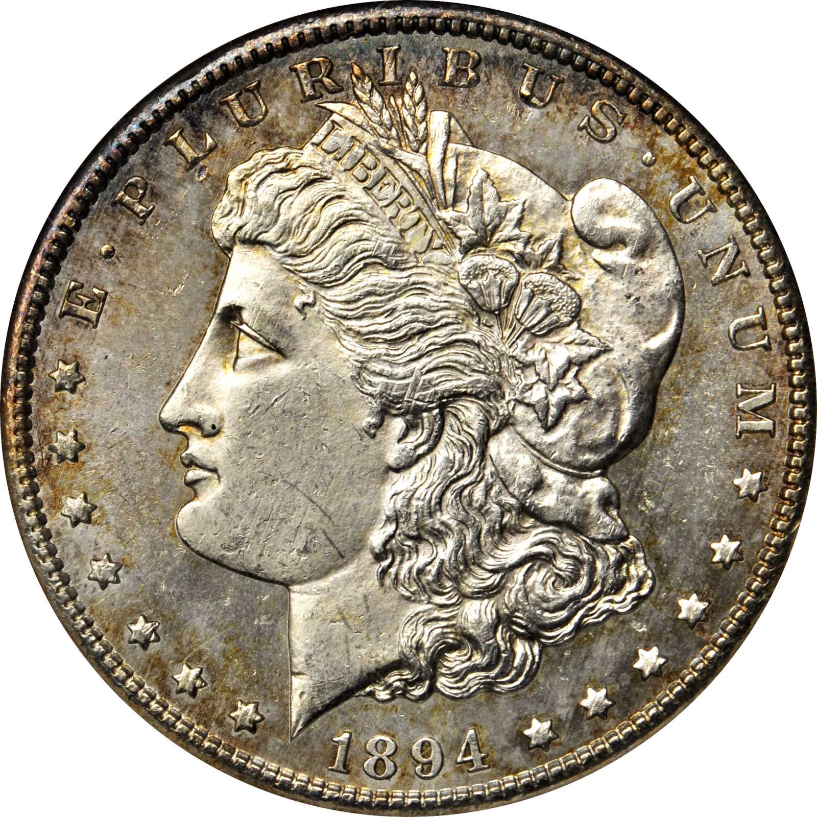 image for: 1894-S Morgan Silver Dollar. MS-62 PL (NGC). OH.