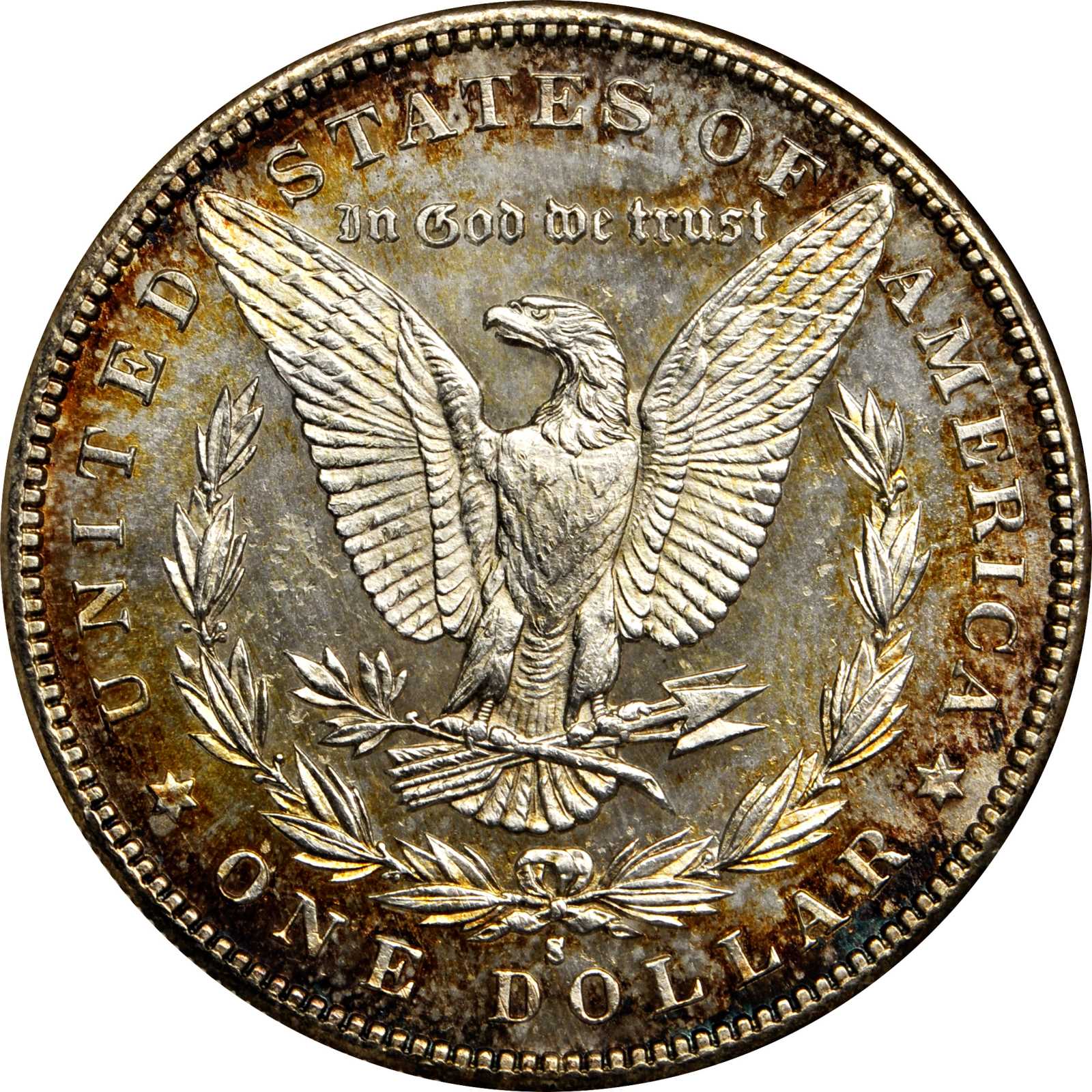 image for: 1894-S Morgan Silver Dollar. MS-62 PL (NGC). OH.
