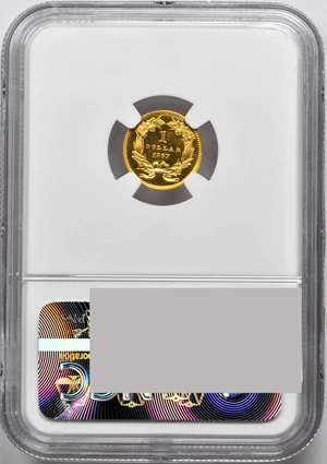 image for: 1867 Gold Dollar. Proof-66 Cameo (NGC).