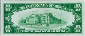 image for: Fr. 1700. 1933 $10 Silver Certificate. PMG Superb Gem Uncirculated 67 EPQ.