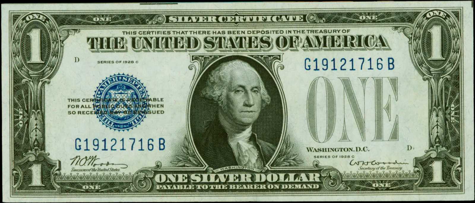 1928C Silver Certificates Small Coin Pricing Guide | The Greensheet