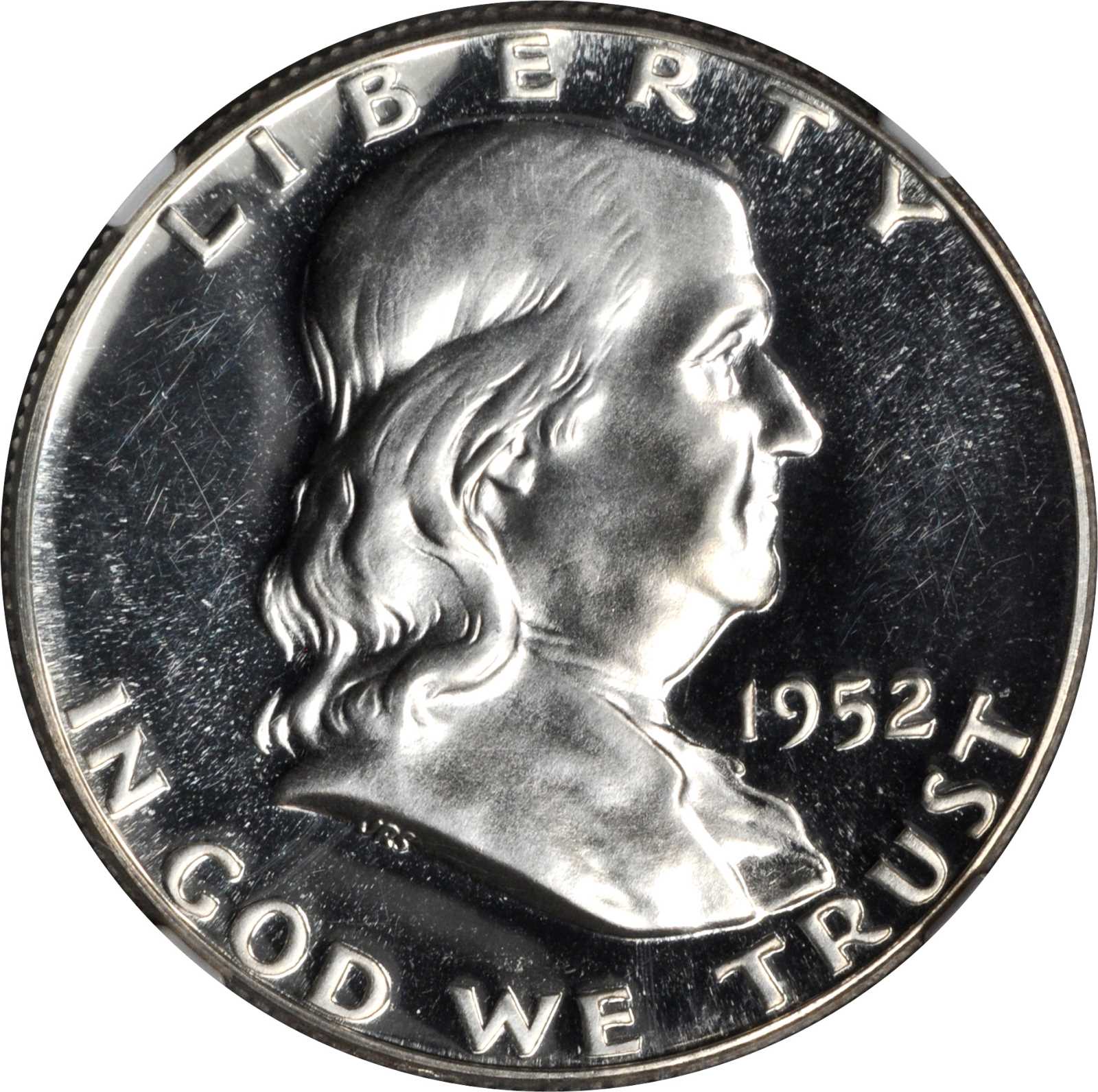 1952 Franklin Half Dollar. Proof-63 Cameo (NGC).