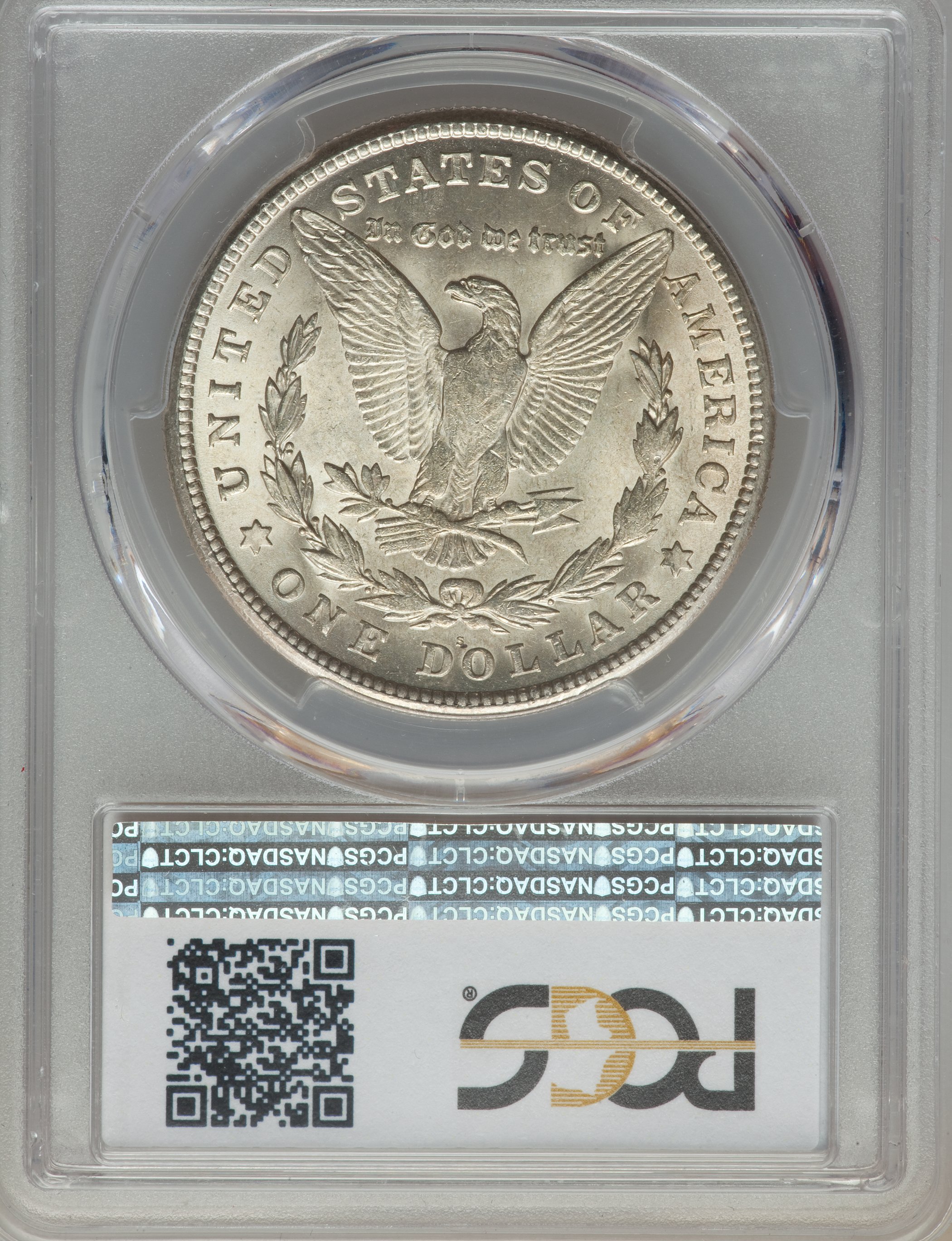 1921-S $1  BU Scratch, VAM-6A MS65 thumbnail 3