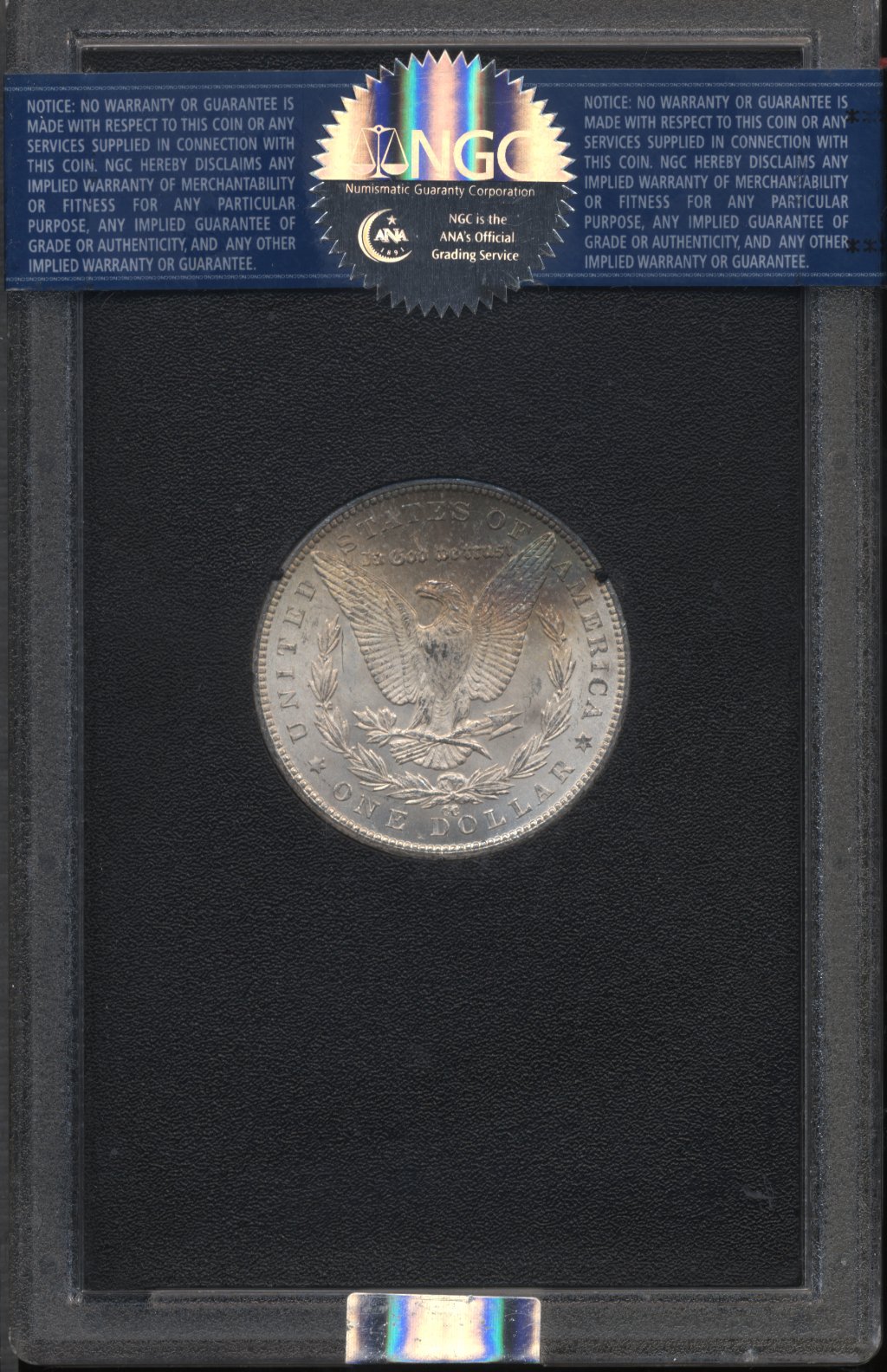 1879-CC $1  GSA Hoard, Hard package, Capped Die MS63 CAC thumbnail 19