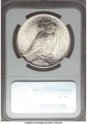image for: 1922 $1 Tripled Leaves, VAM-5, MS65 NGC. TOP-50. NGC Census: (0/0). PCGS Population (1/0)....