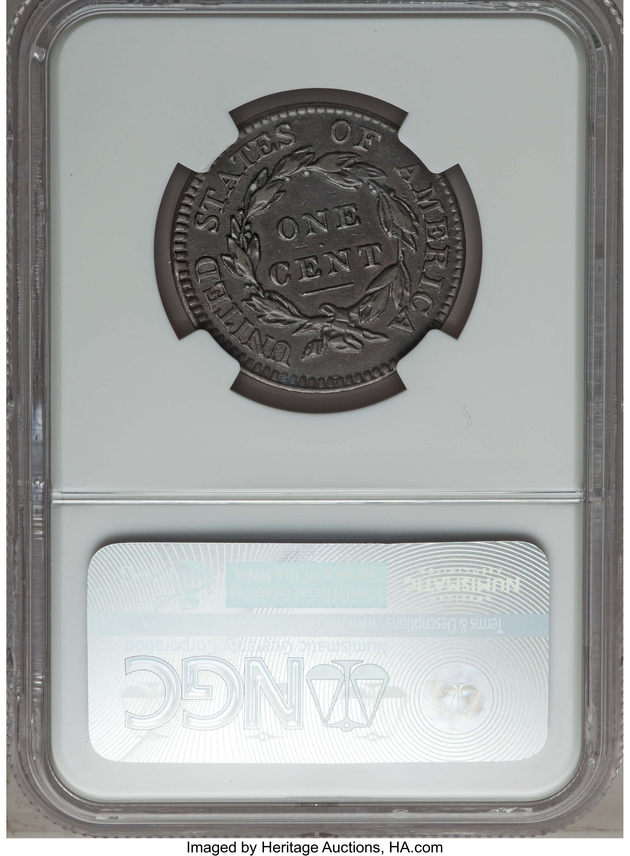 image for: 1817 1C 13 Stars, N-10, R.1, VF30 NGC. Ex: Rev. Dr. James G. K. McClure. NGC Census: (1/7). PCGS Population (0/8).  ...