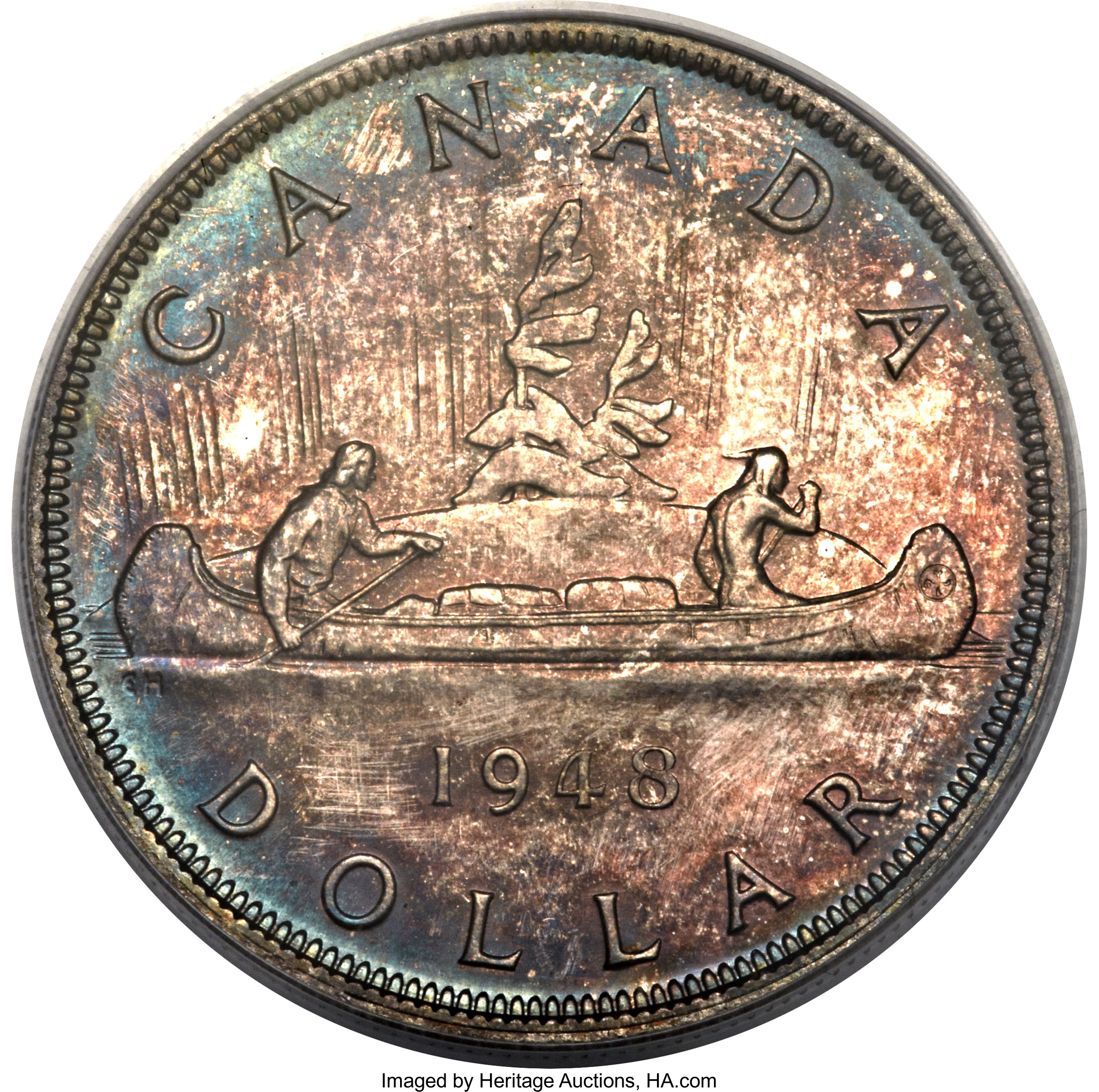 image for: George VI Specimen Dollar 1948