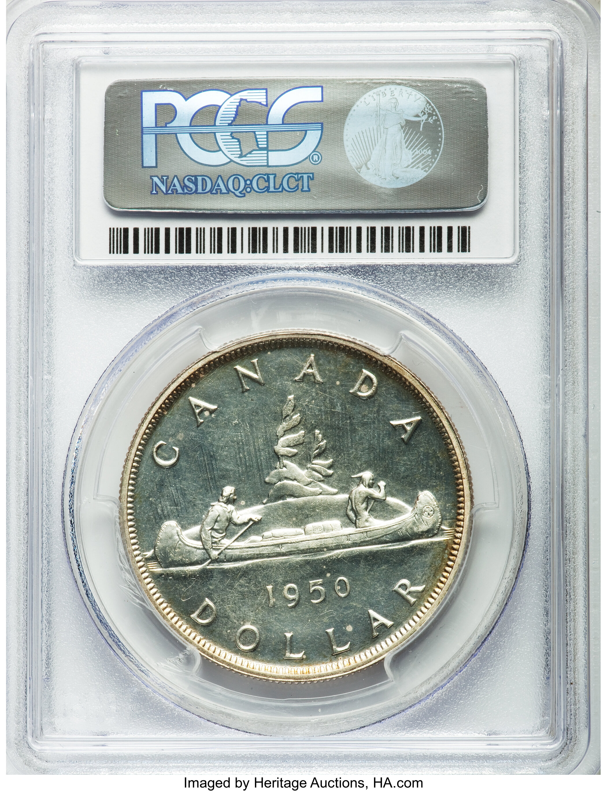 image for: George VI Specimen Dollar 1950