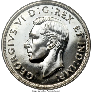 image for: George VI Specimen Dollar 1947-(Maple Leaf) SP66 PCGS
