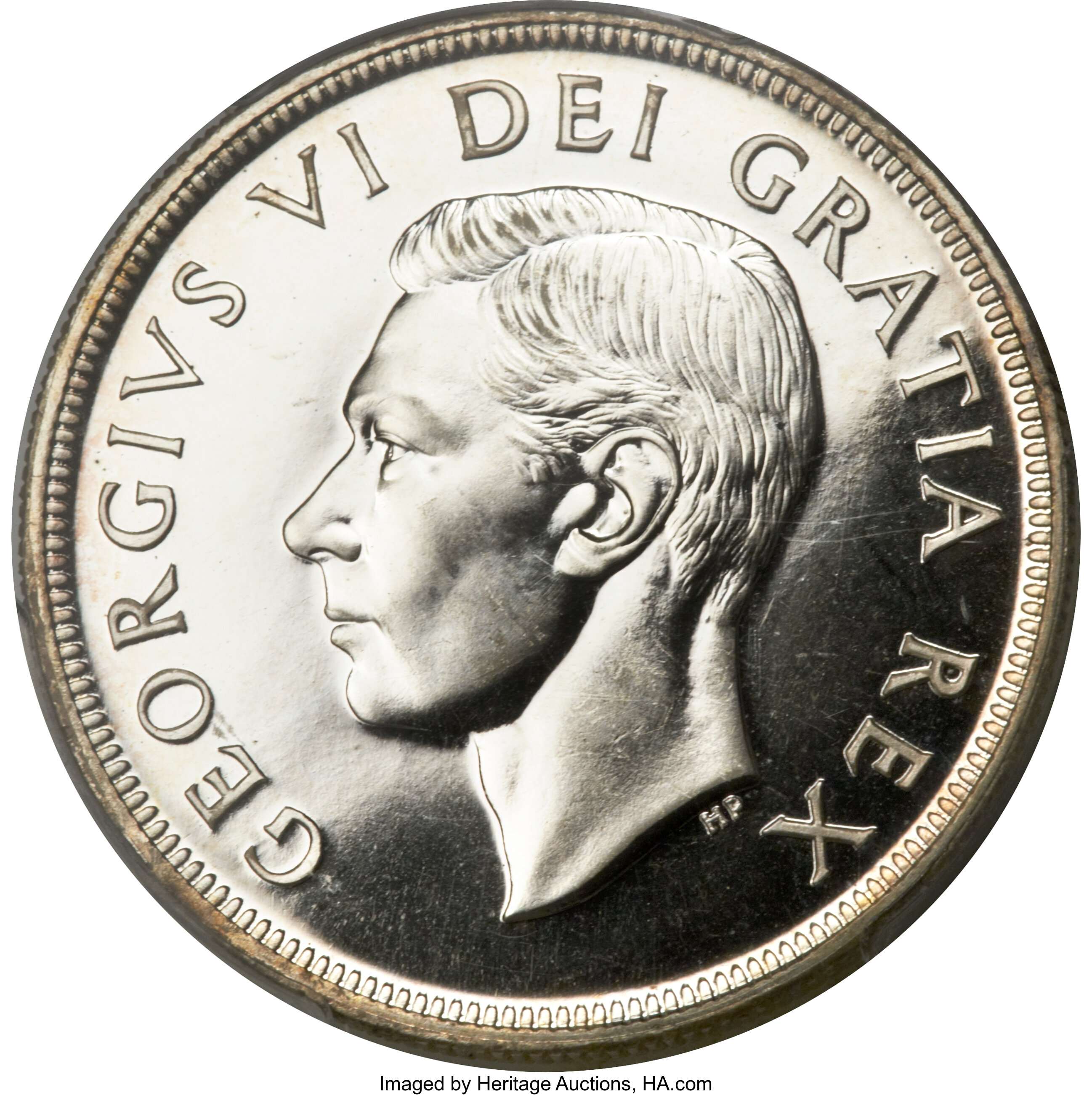 image for: George VI Specimen Dollar 1948 SP64 PCGS