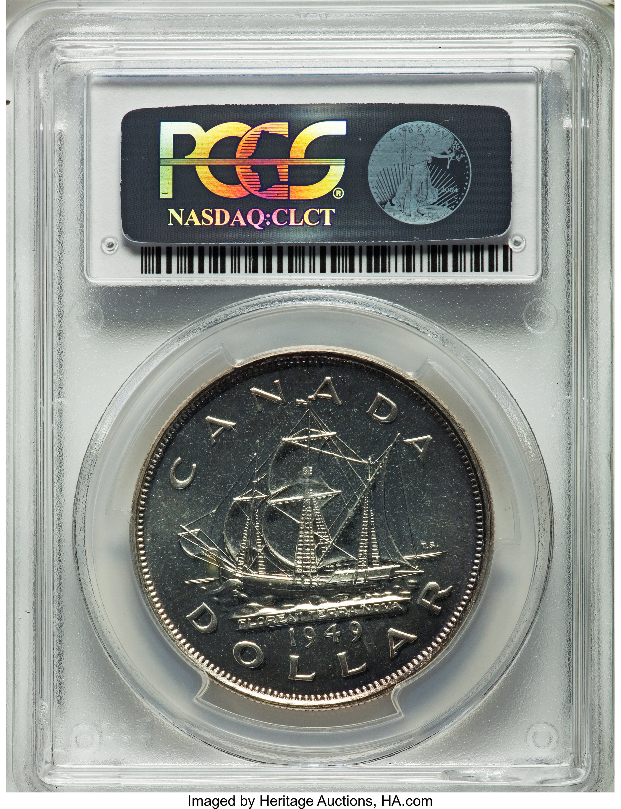 image for: George VI Specimen Dollar 1949 SP64 PCGS