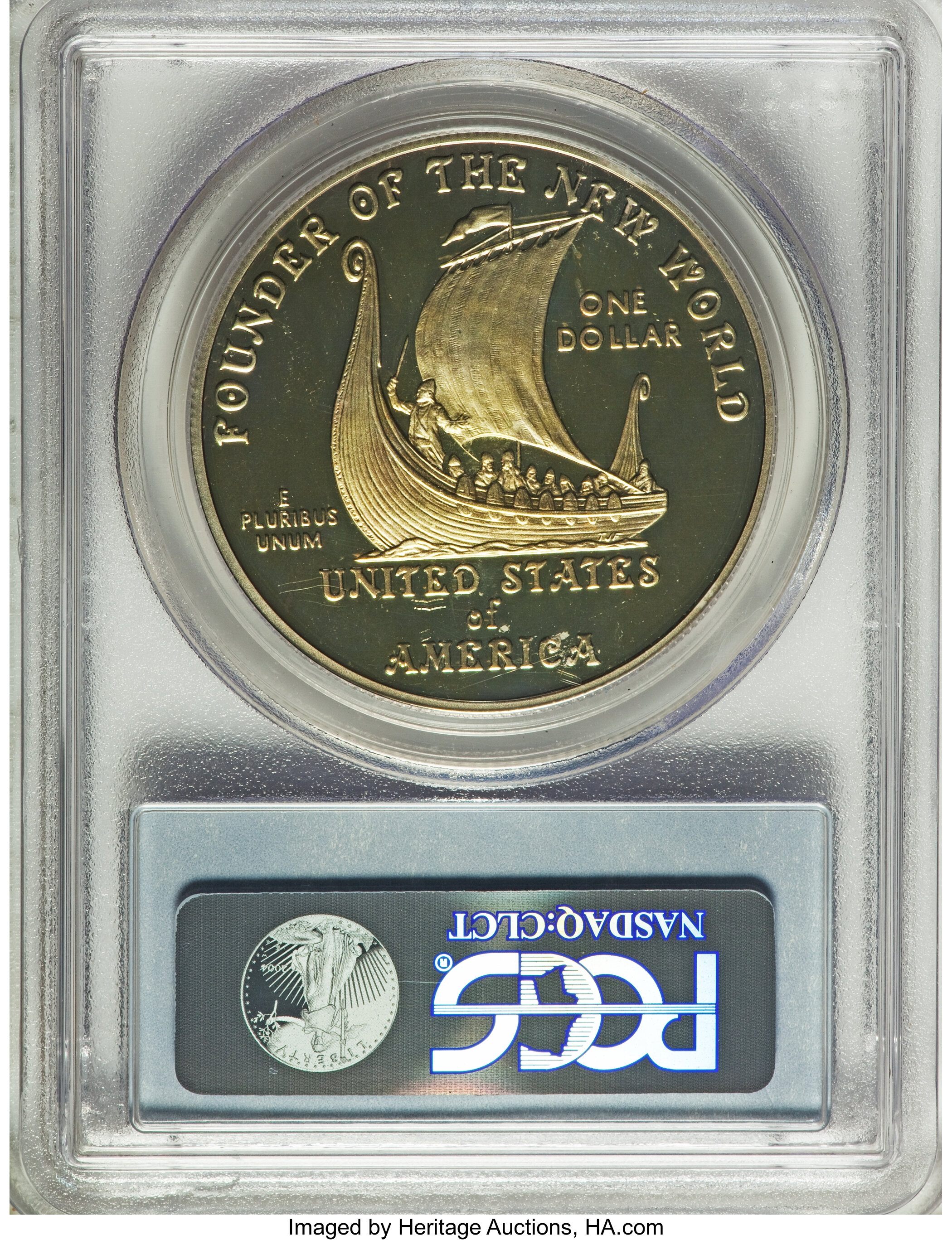 2000-P S$1 Leif Ericson Millennium PR DCAM OGP thumbnail 9