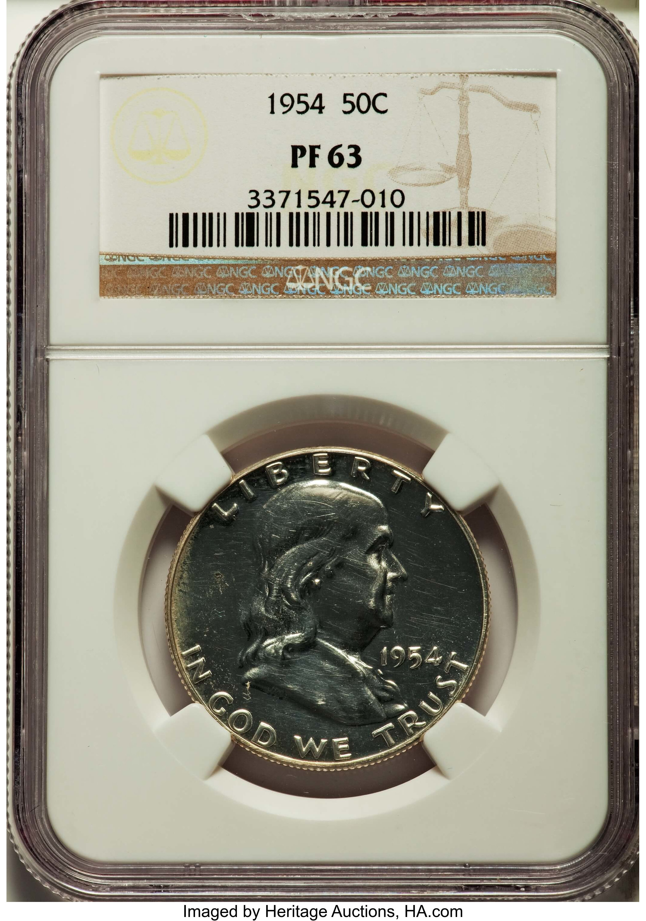 1954 Half Dollar PR Values | Greysheet