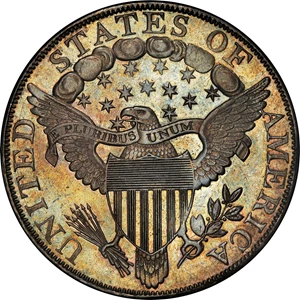 image for: 1804 Draped Bust Silver Dollar. Class I Original. Bowers Borckardt-304. Proof-68 (PCGS).