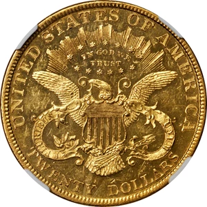 image for: 1888 Liberty Double Eagle. Proof-61 Cameo (NGC).