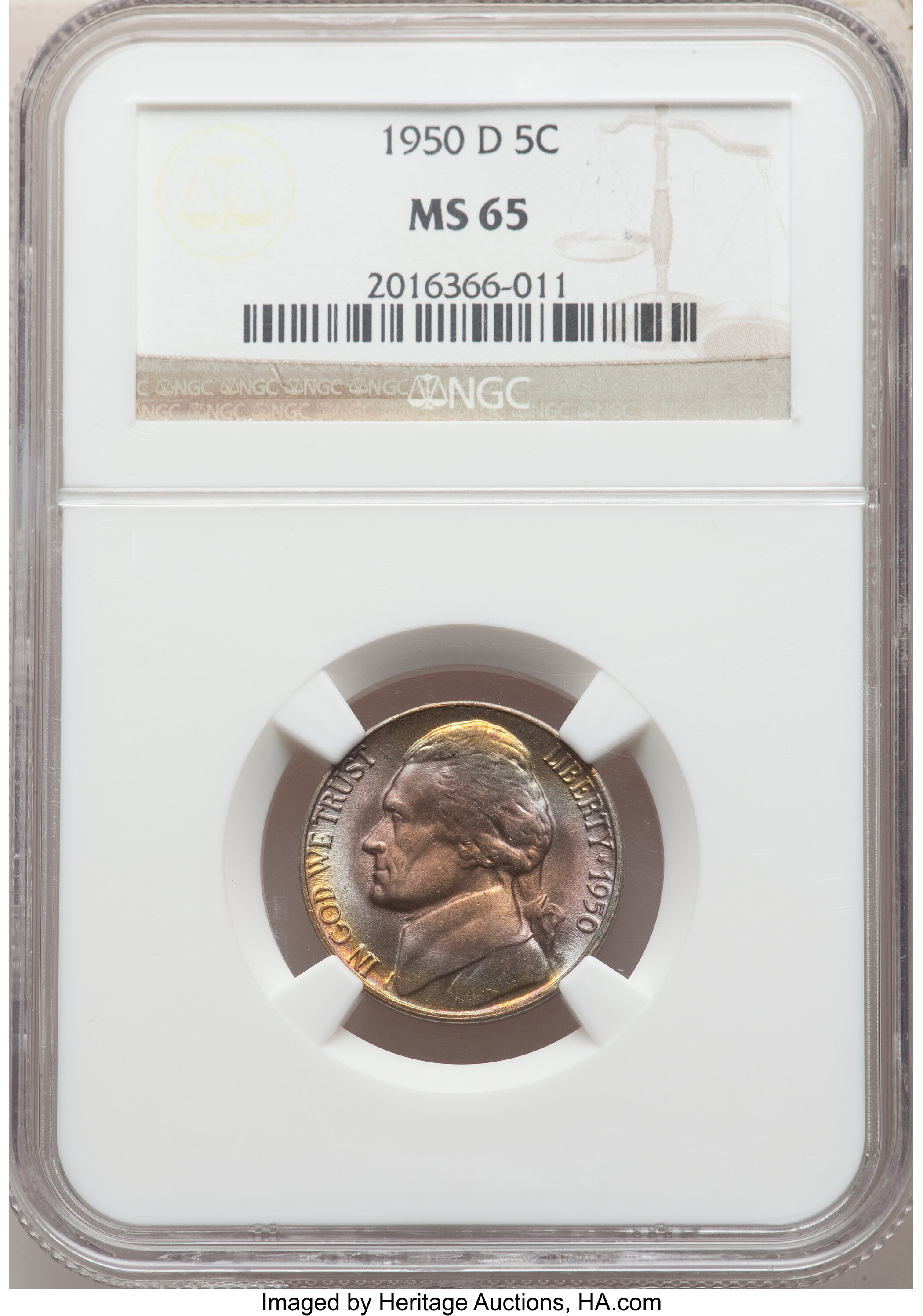 1950-D 5c MS65 thumbnail 16