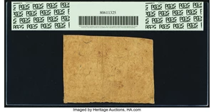 image for: Virginia May 5, 1777 $2/3 Fr. VA-114. PCGS Very Fine 20 Apparent....